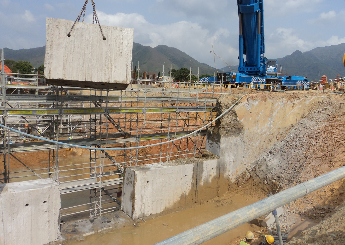 Shek Kong High Speed Rail Section